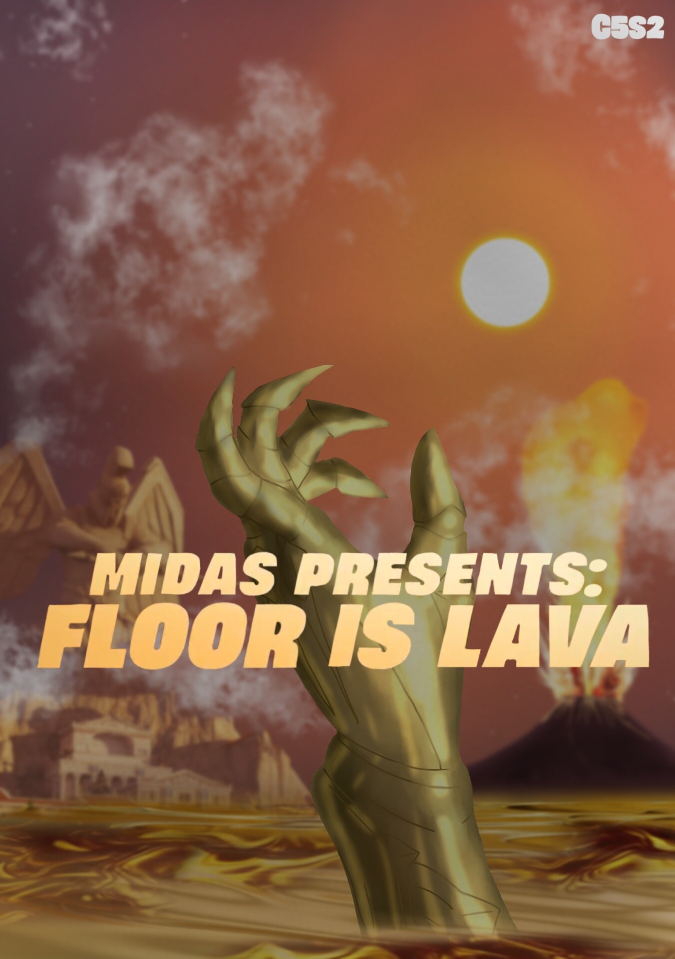 ArtStation - Fortnite Fan Art | Midas presents: The Floor is Lava