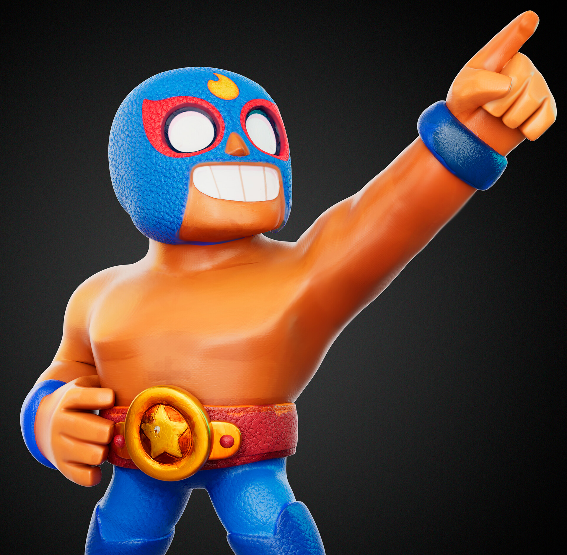 ArtStation - EL PRIMO! (FanArt)