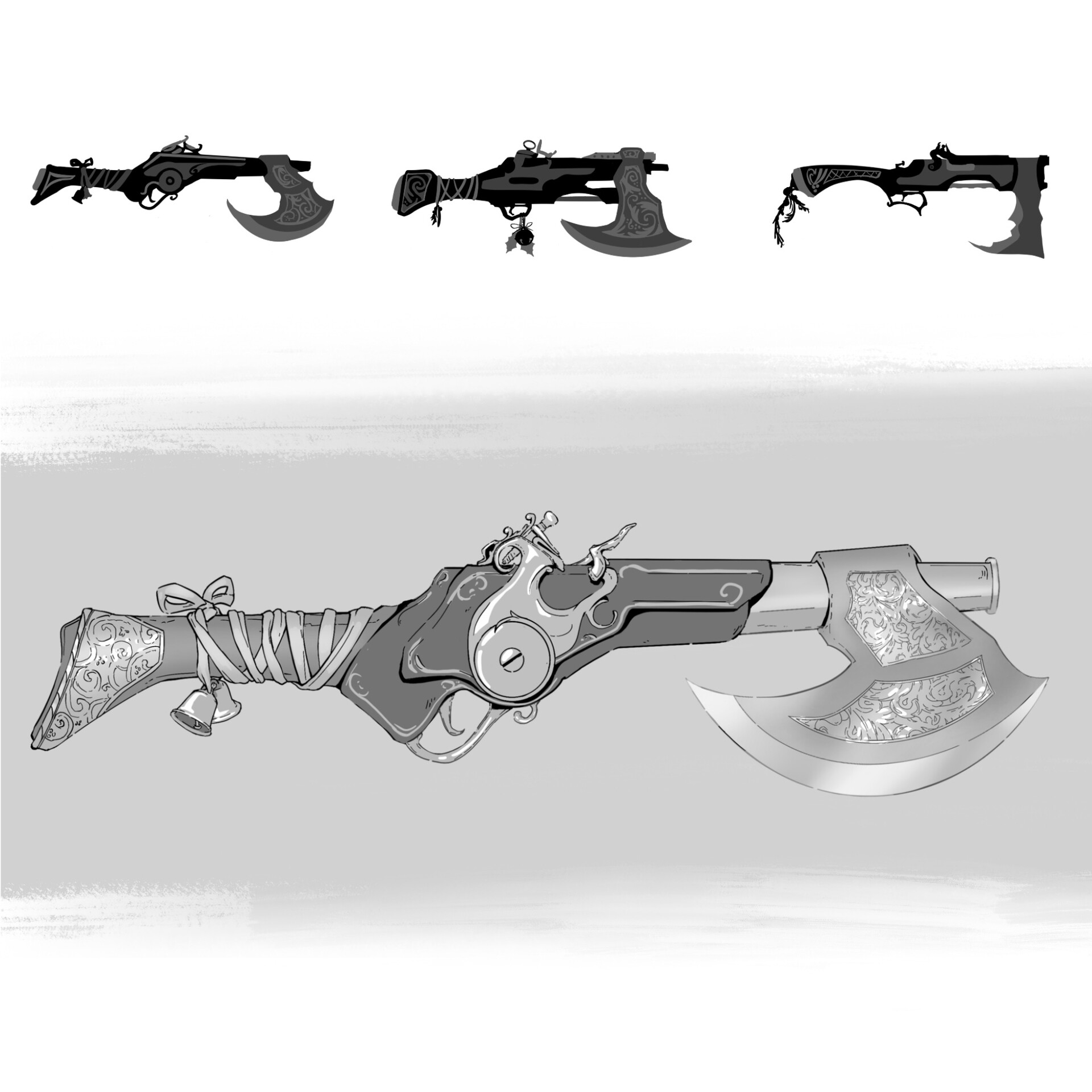 ArtStation - Gun Axe - concept art