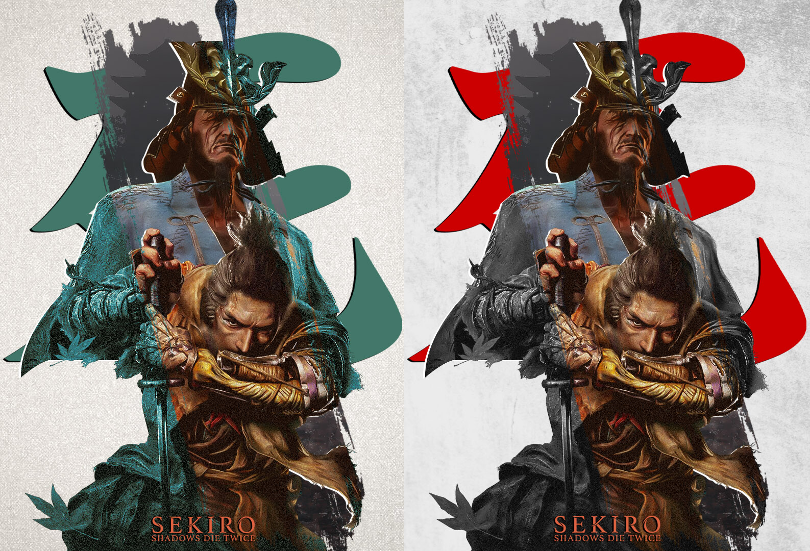 ArtStation - Sekiro Shadows Die Twice Poster