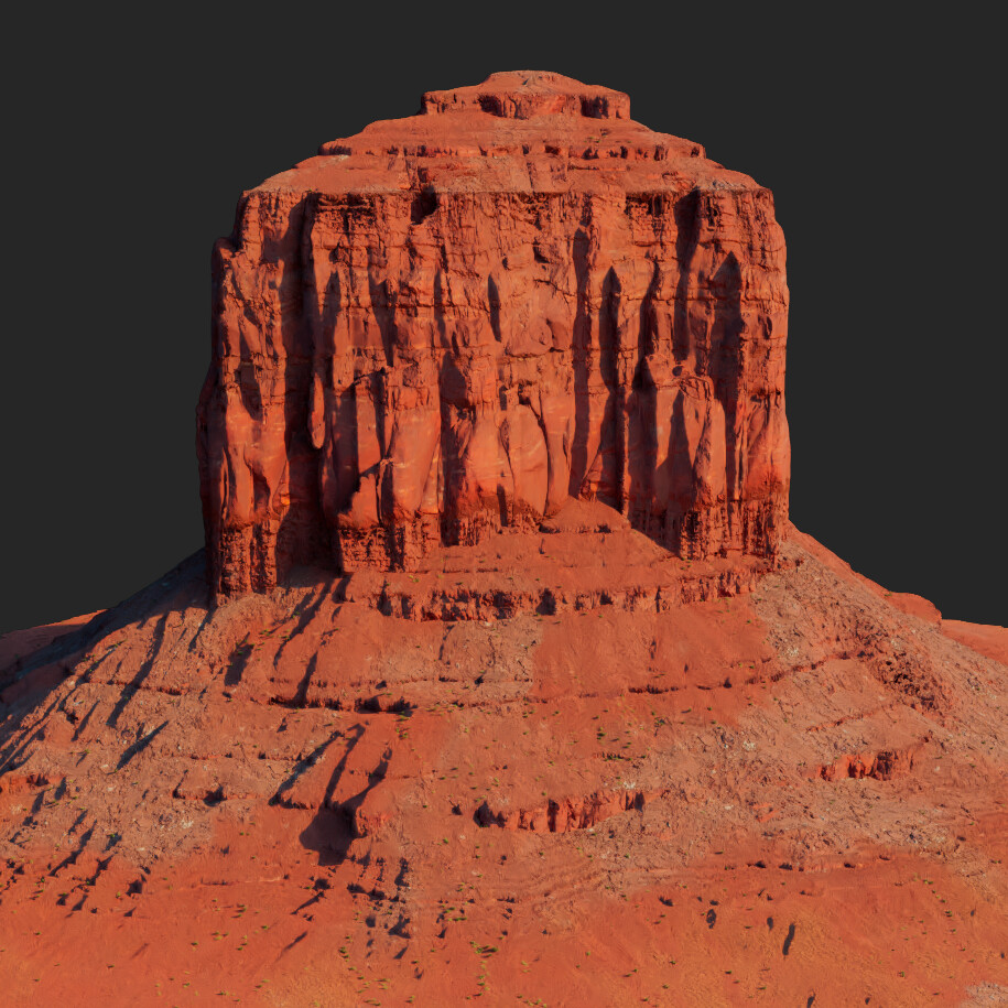 ArtStation - Procedural Buttes/Mesas (Houdini)