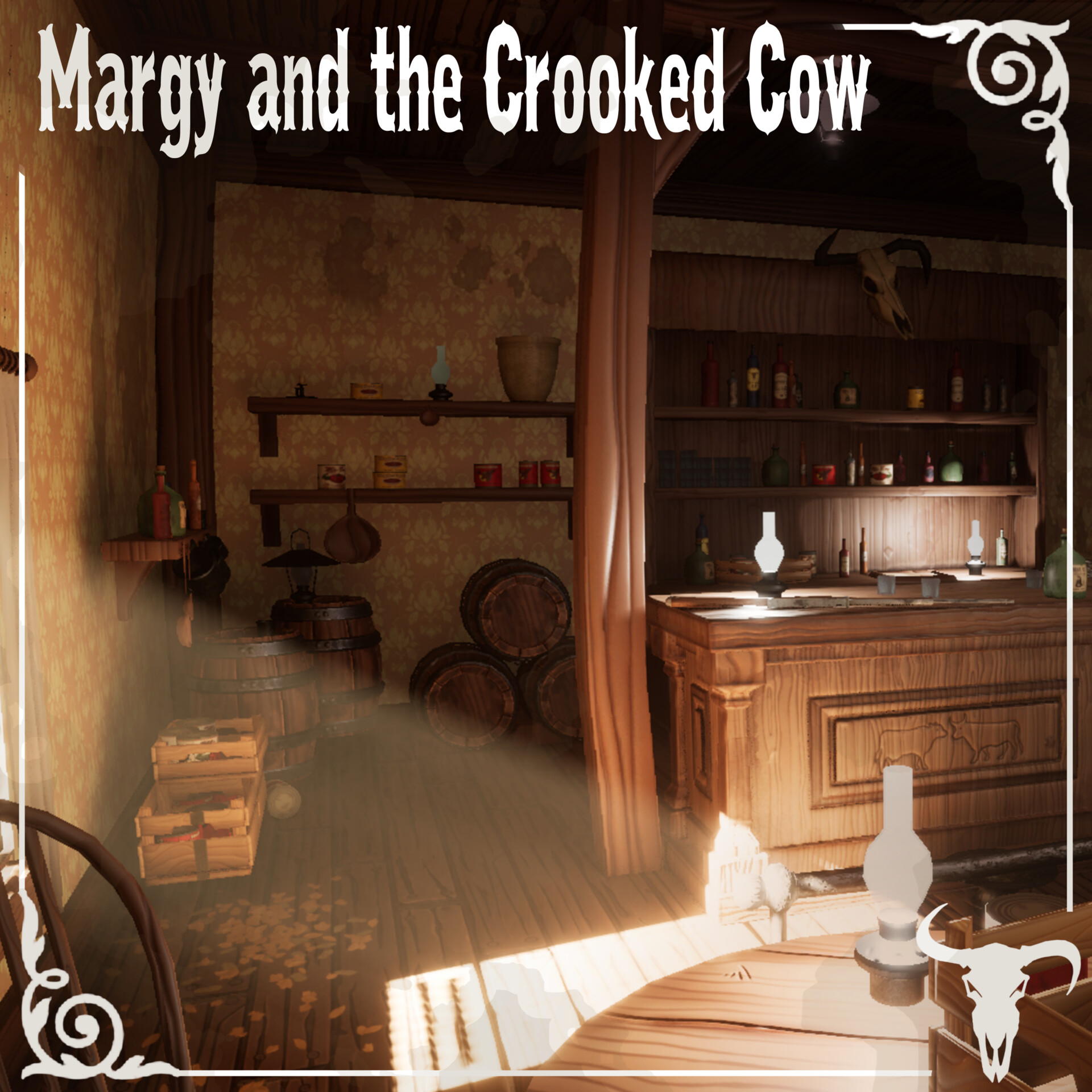 ArtStation - Margy and the Crooked Cow