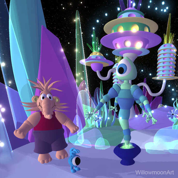 Aliens from the Intergalactic Figure Skating Competition