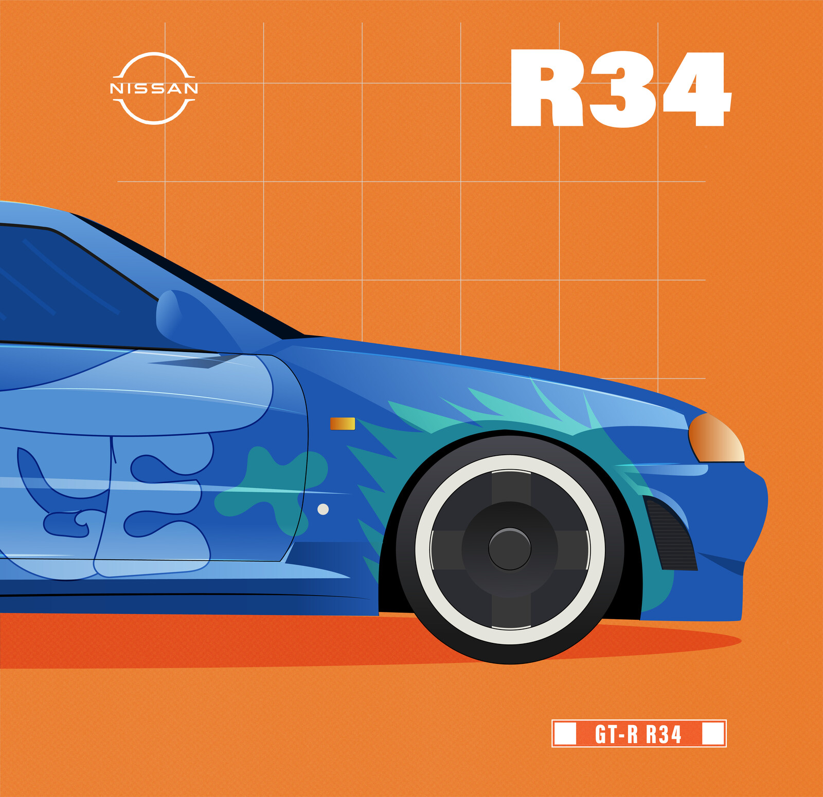NISSAN GTR R34