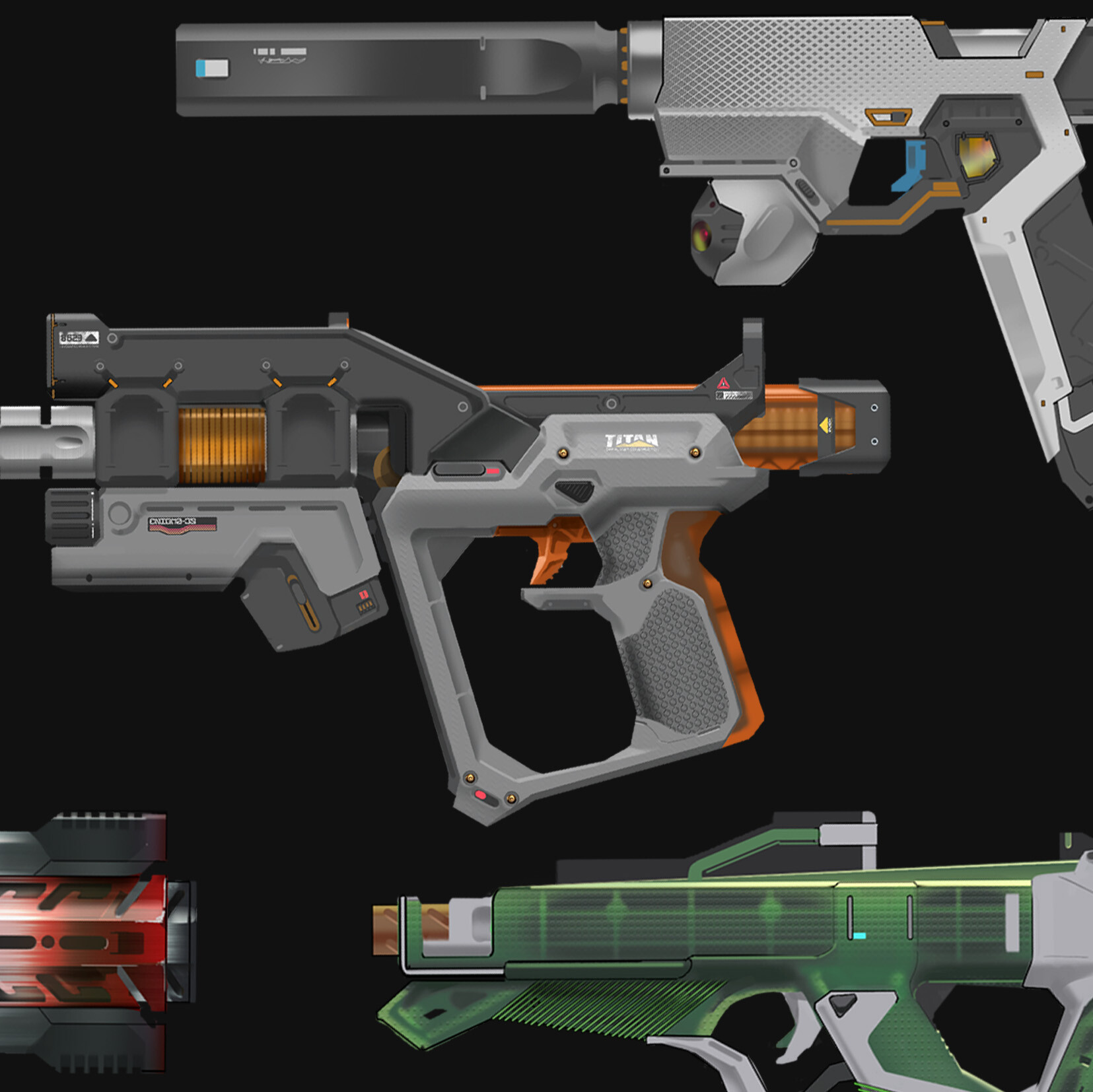 ArtStation - Guns