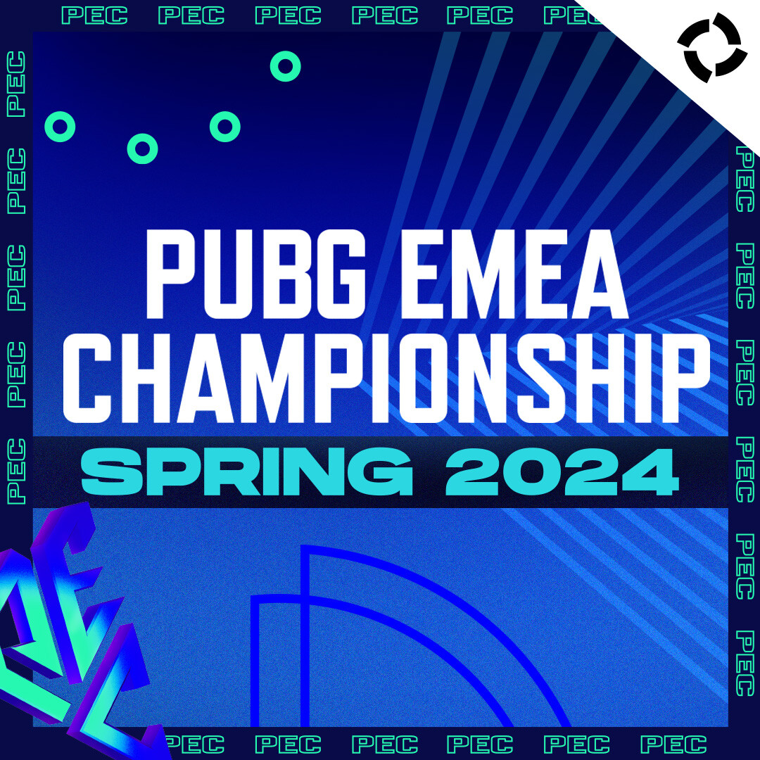 ESPORTS // STYLE GUIDE &amp; CONTENT - PUBG EMEA Championship 2024
