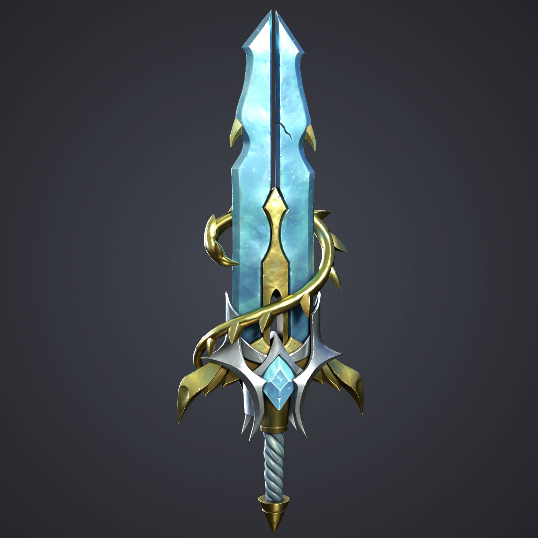 ArtStation - Water sword