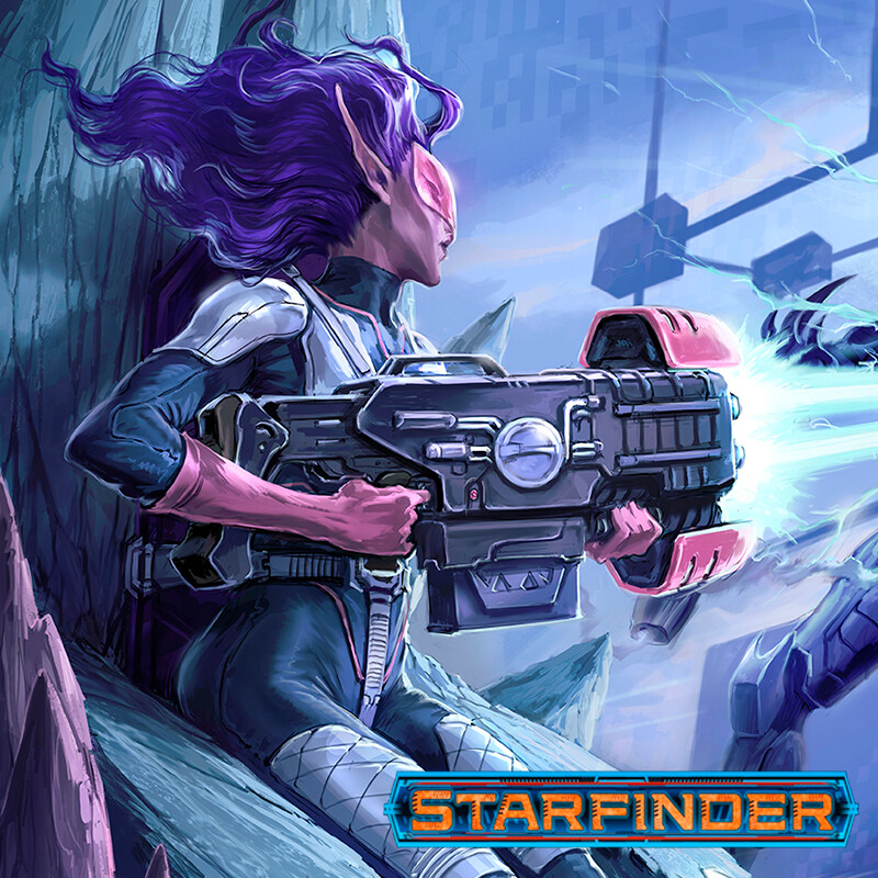 ArtStation - Starfinder, Drift Hackers Adventure Path; Into the Dataverse