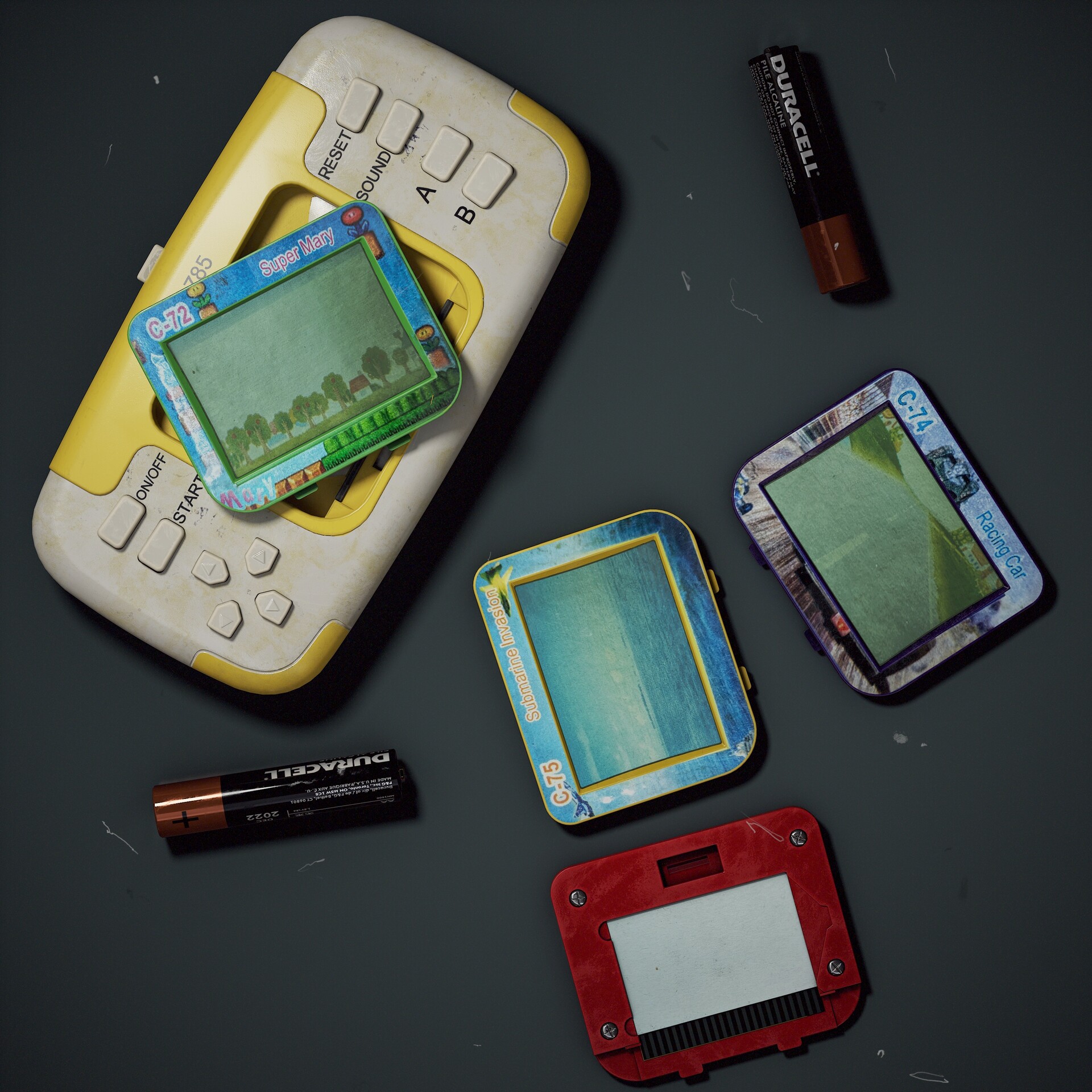 ArtStation - Handheld Console