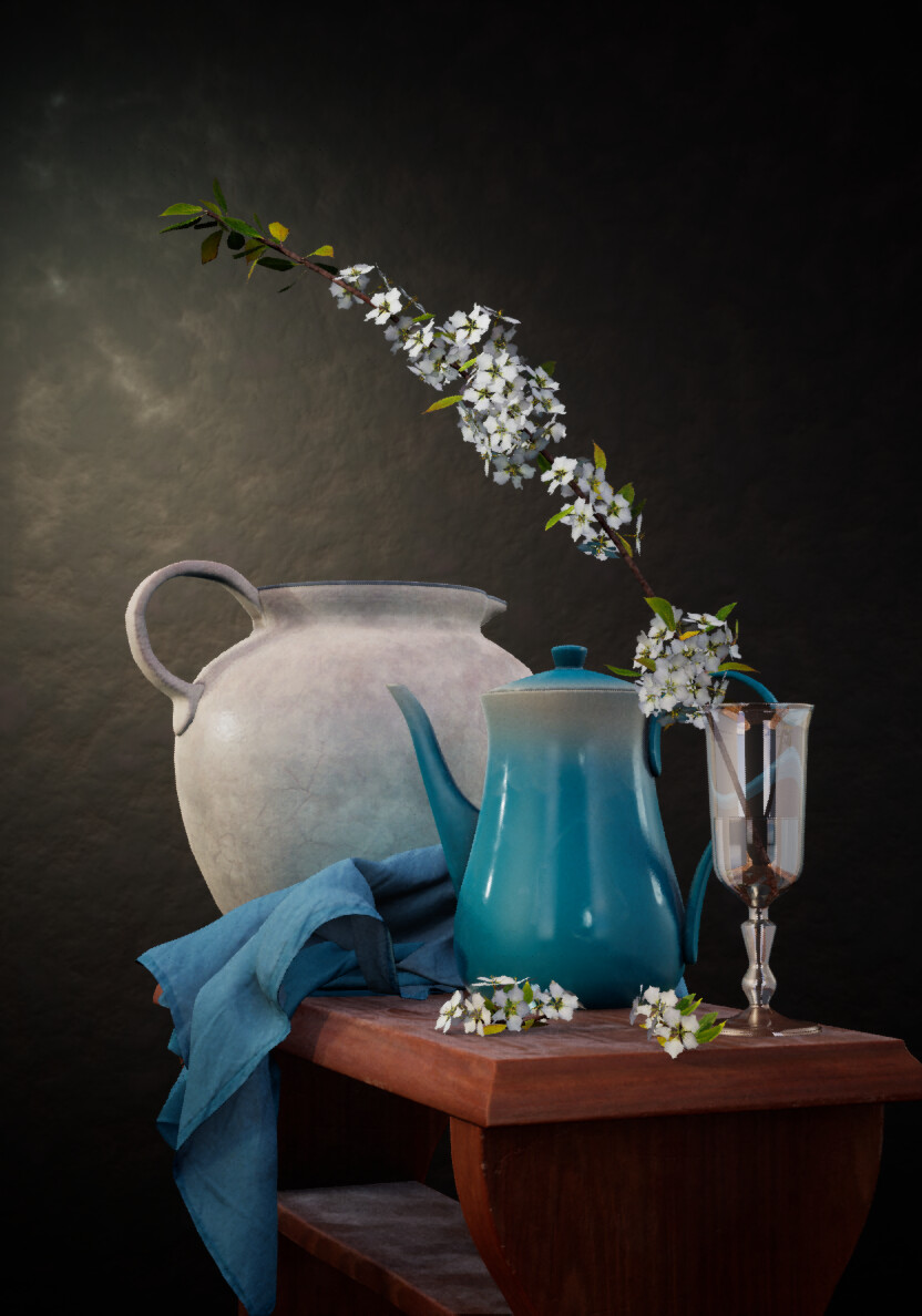 ArtStation - Spring - Still Life Practice