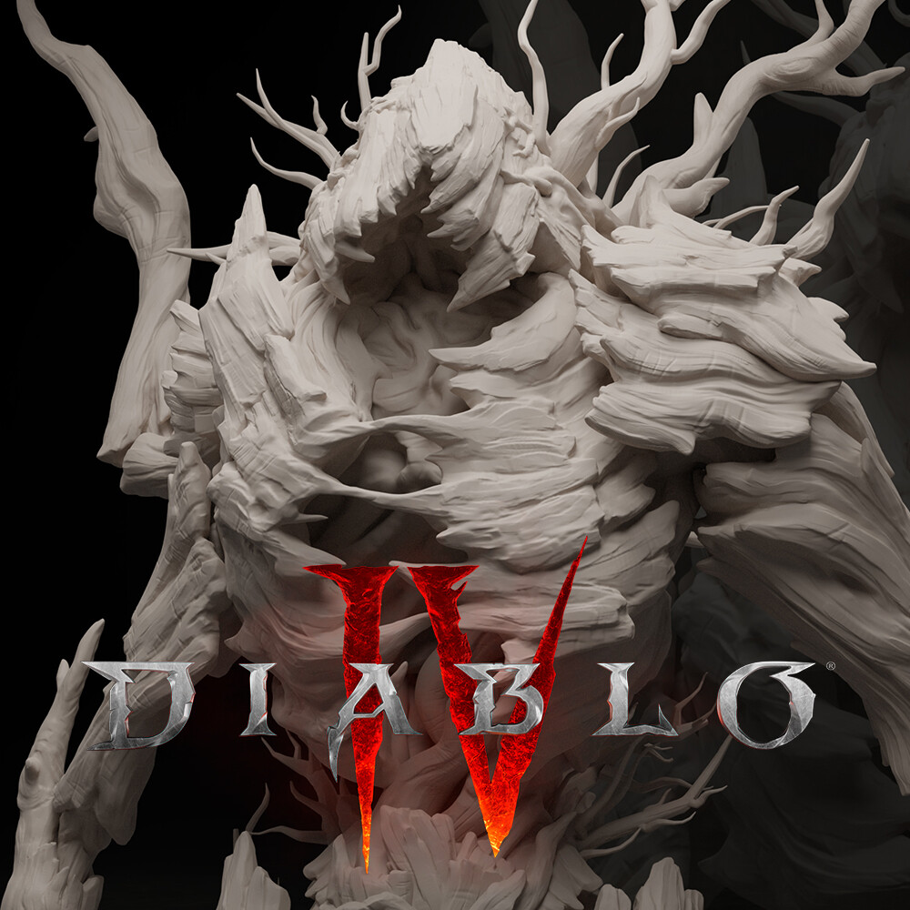 ArtStation - Diablo IV - Creature - Wood wraith