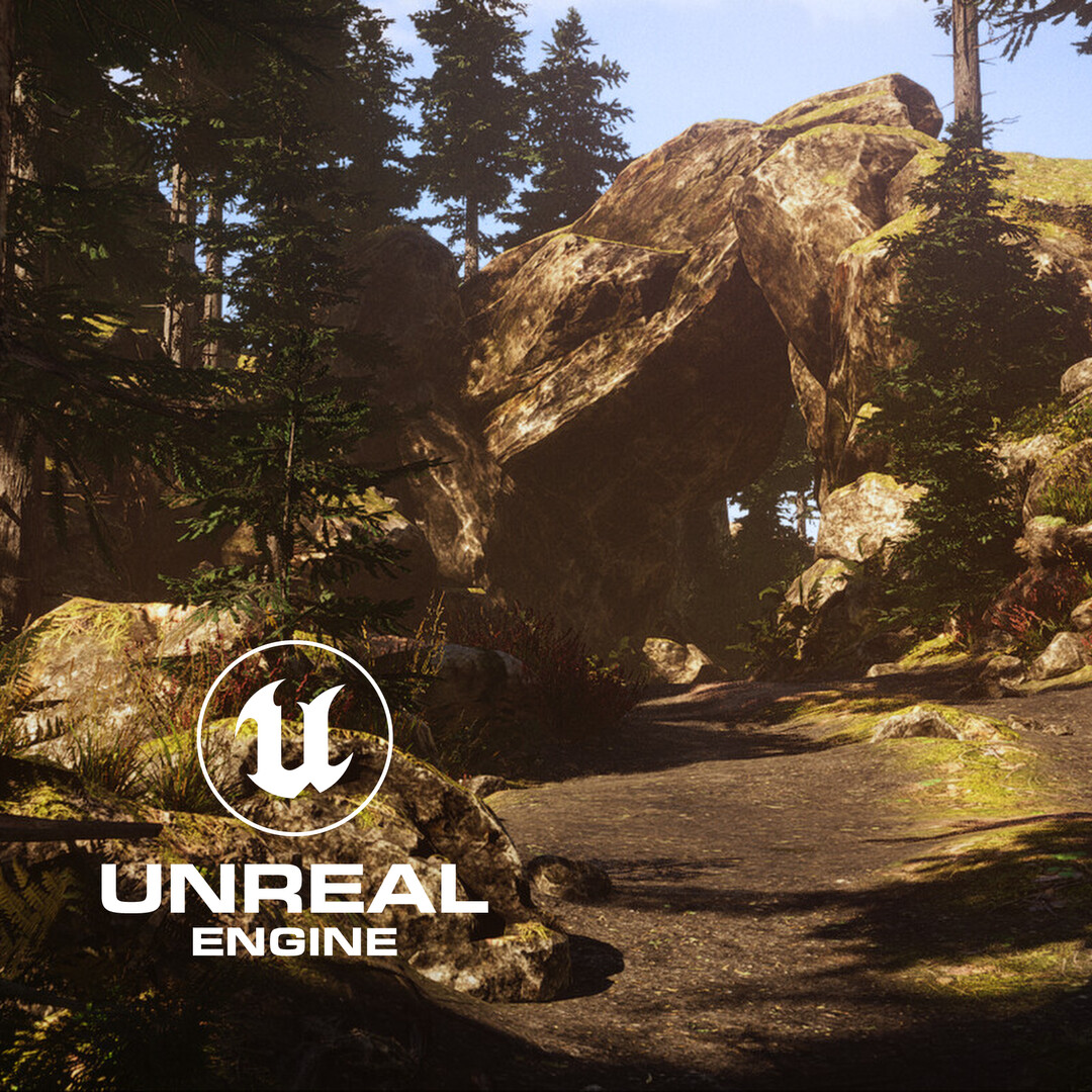 UE5 - Lighting - The Forest Path