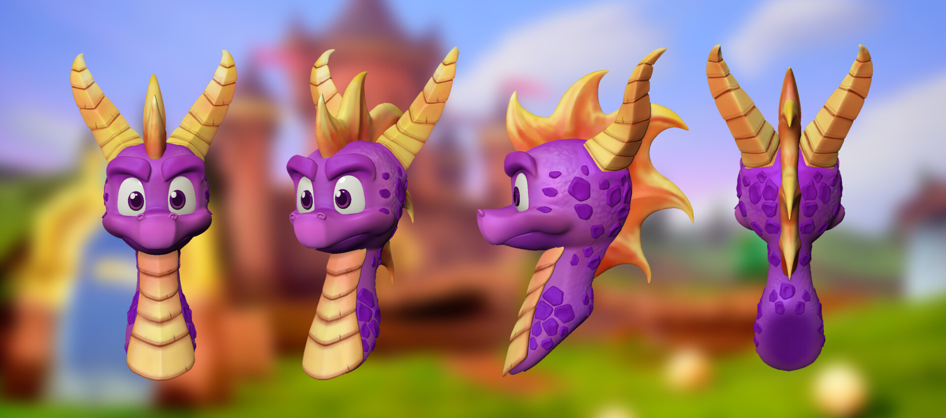 ArtStation - Spyro the dragon