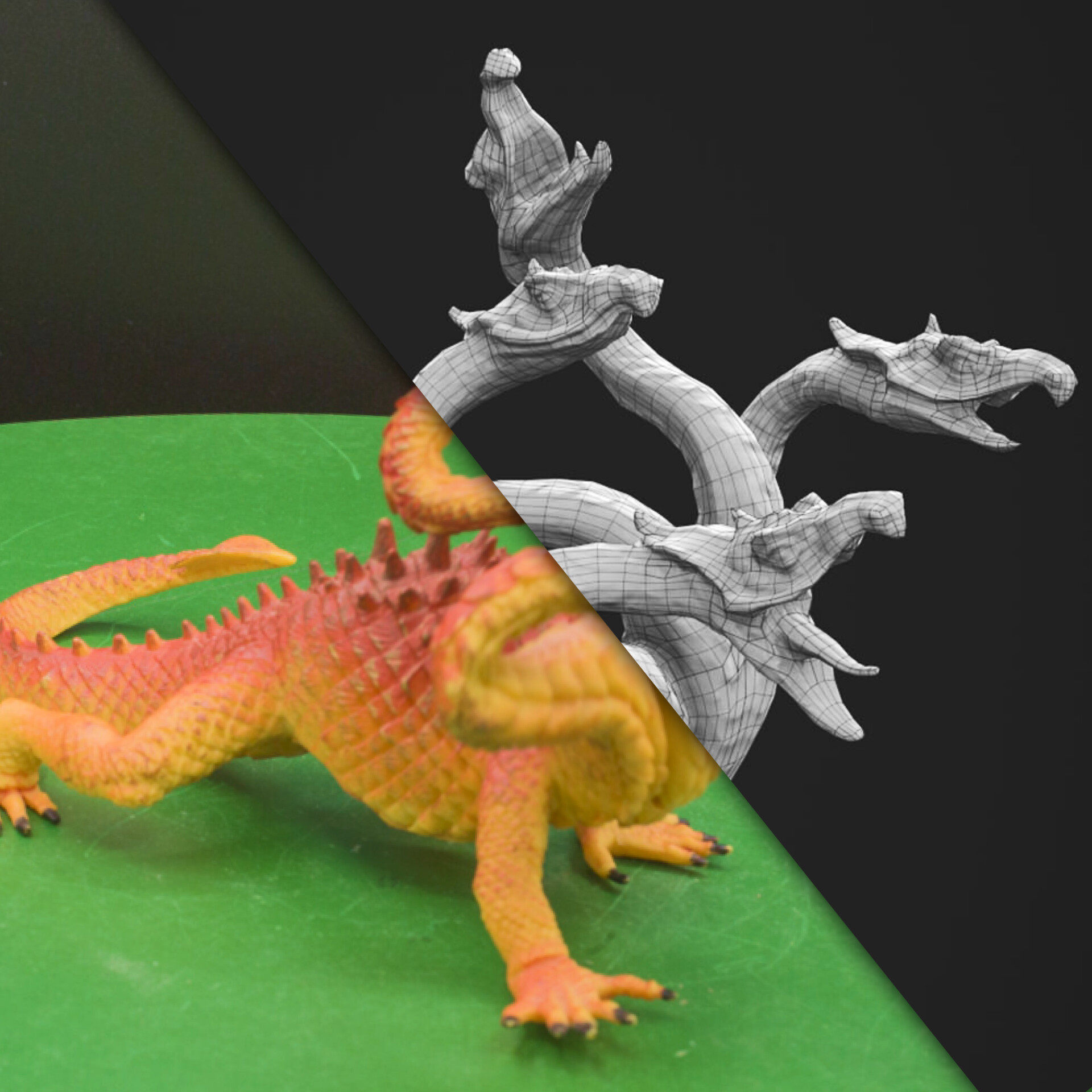 ArtStation - Photogrammetry - Hydra Figurine