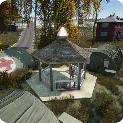 Gazebo & Sign - DayZ 