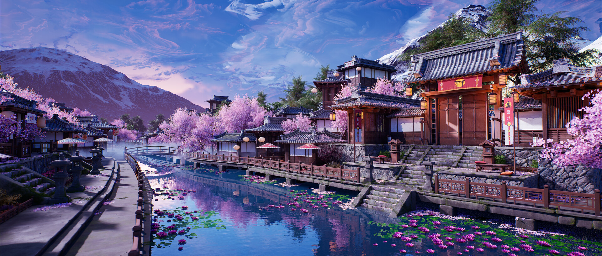 ArtStation - Japanese temple