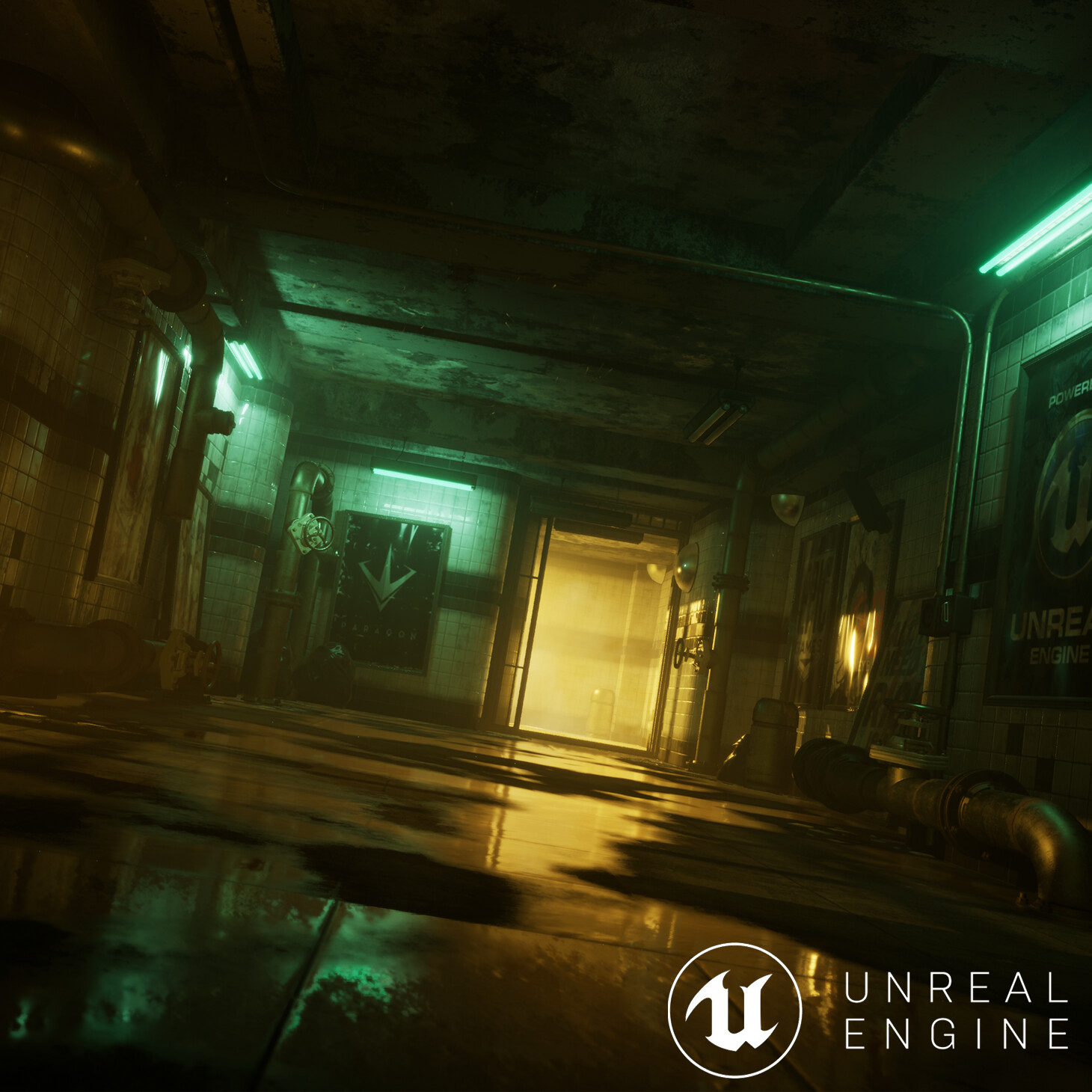 ArtStation - Lighting Studies | Sequencer Subway