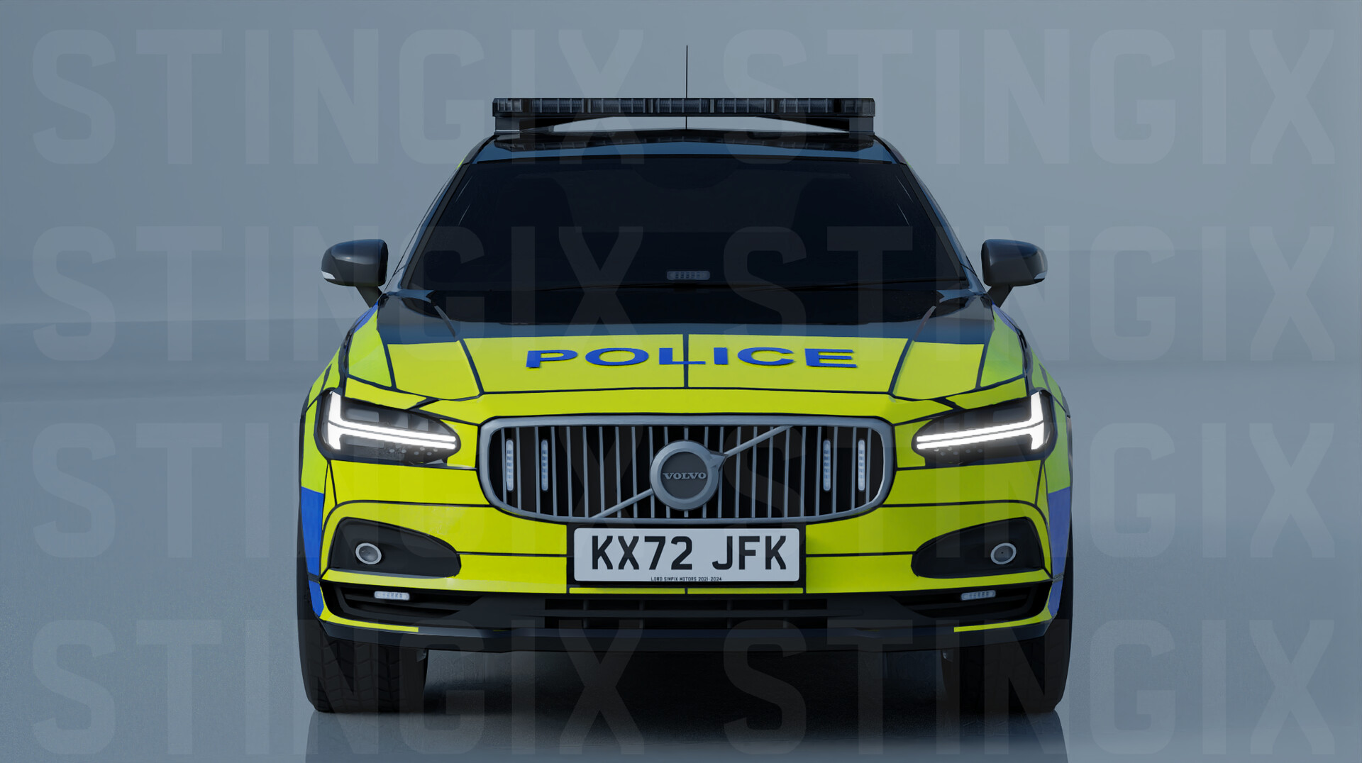 ArtStation - 3d Modelled Volvo S90 Humberside Police Roads Policing ...