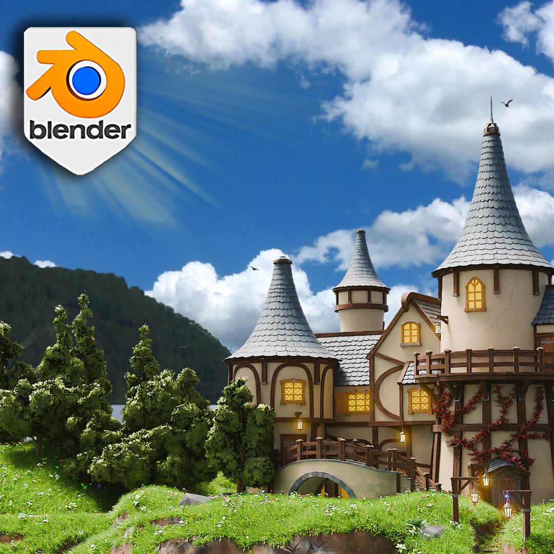 3D Tudor - Blender 4 Modeling and Geometry Node Workshop