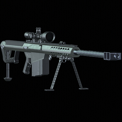 ArtStation - Barrett M82A1