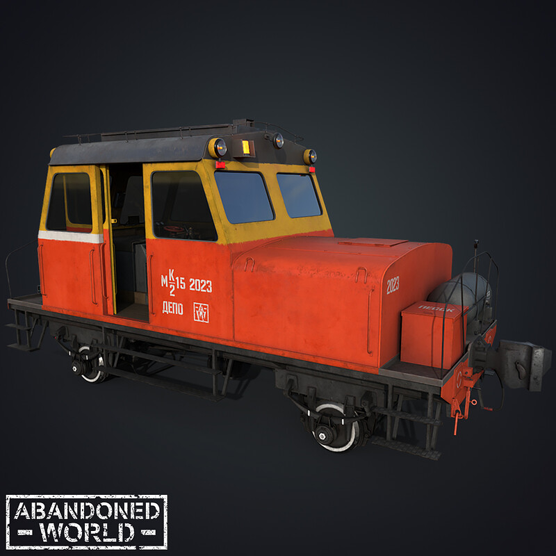 Soviet Railroad Trolley MK2-15