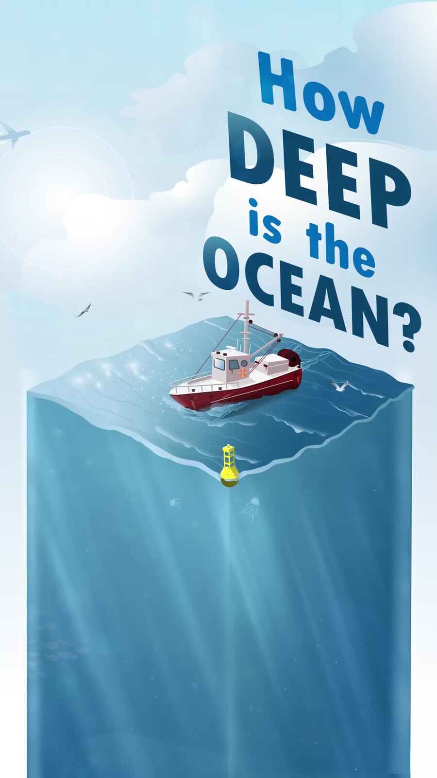 How Deep is The Ocean - Motion Graphic