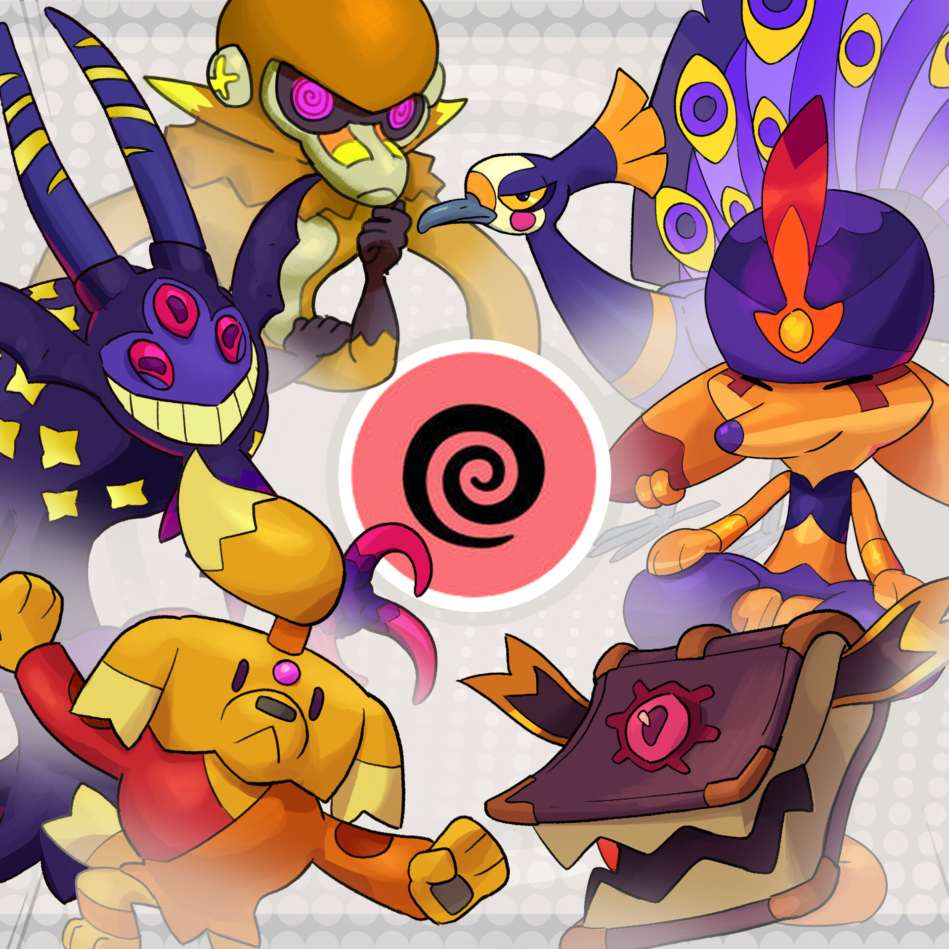 ArtStation - Fakemon Frenzy - Psychic