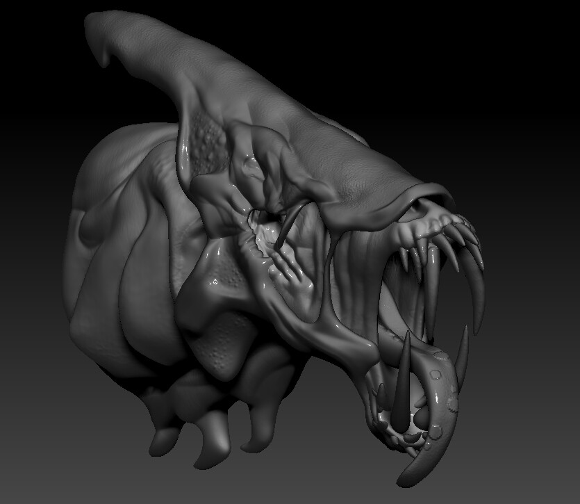 ArtStation - Creature Model Study: Log#3