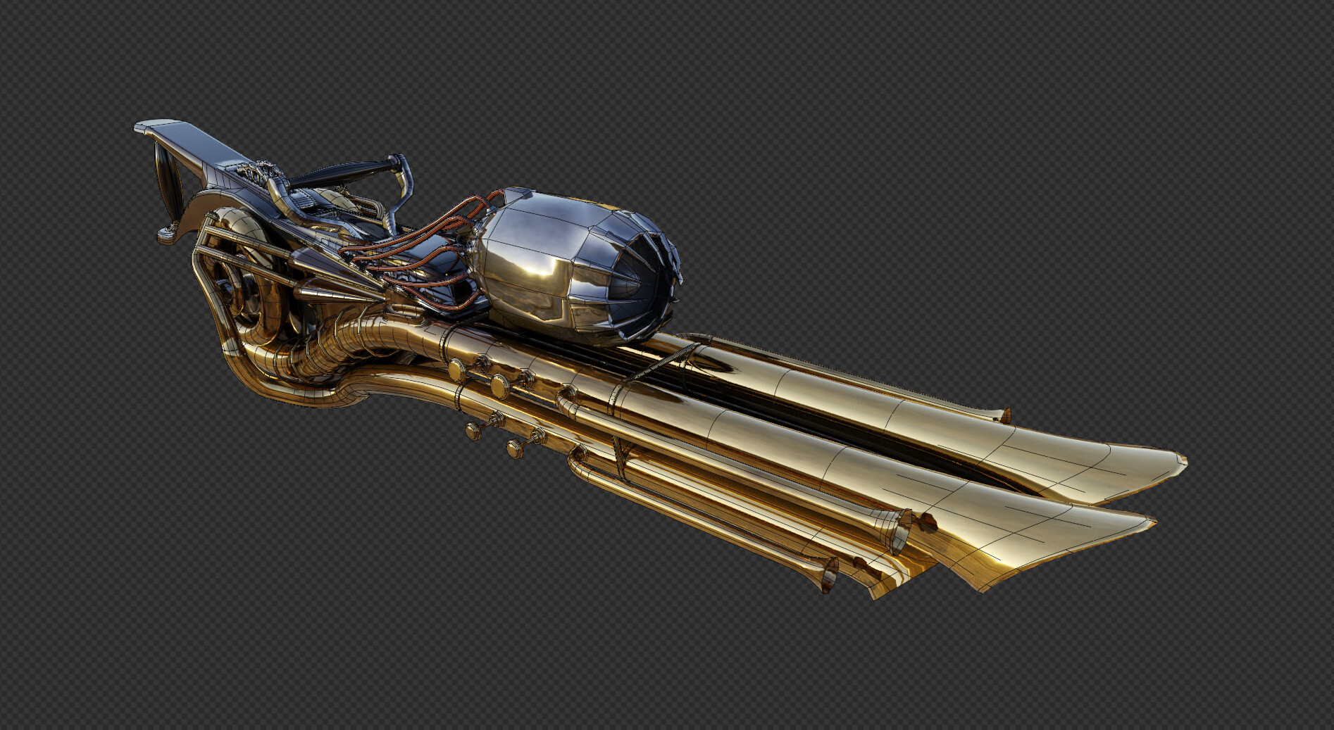 ArtStation - Warhammer 40k Emperor's Children, Blastmaster design