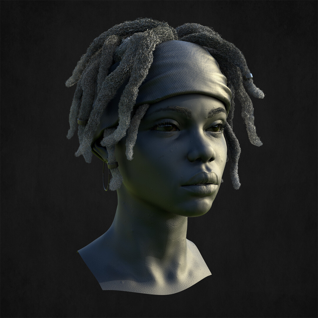 ArtStation - Qem head variant 1