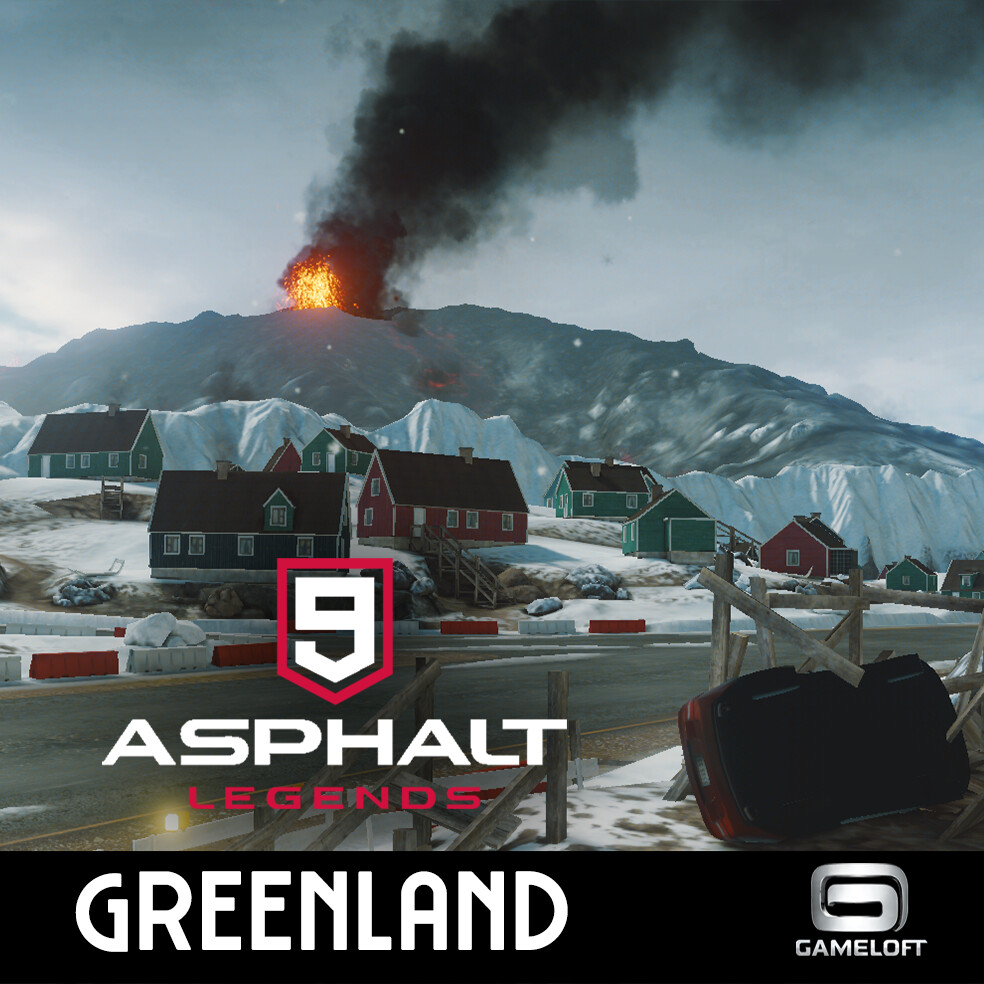 ArtStation - ASPHALT 9 GREENLAND