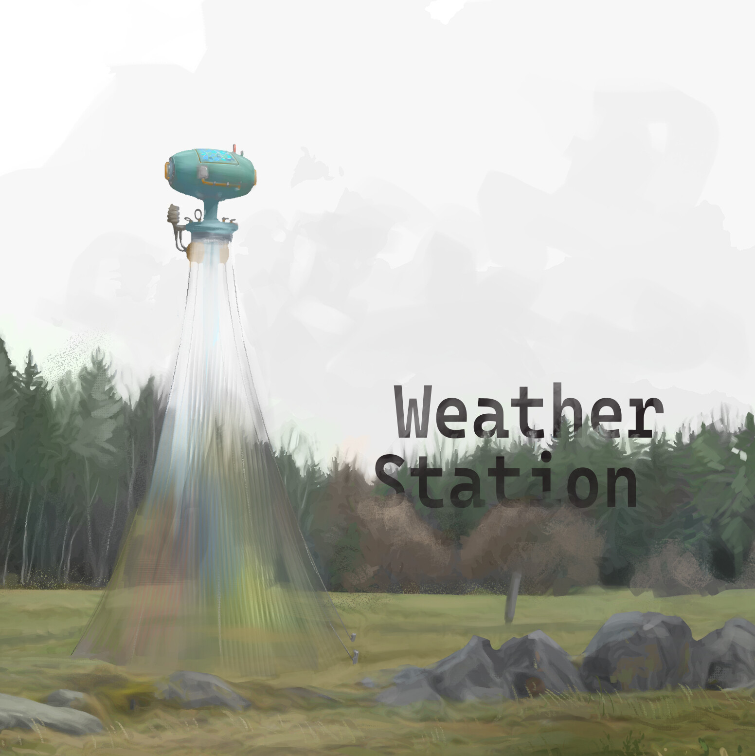 ArtStation - Weather Station