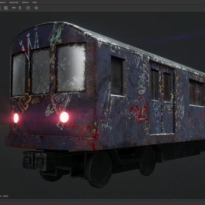 Subway Train - Unannounced Video Game Project