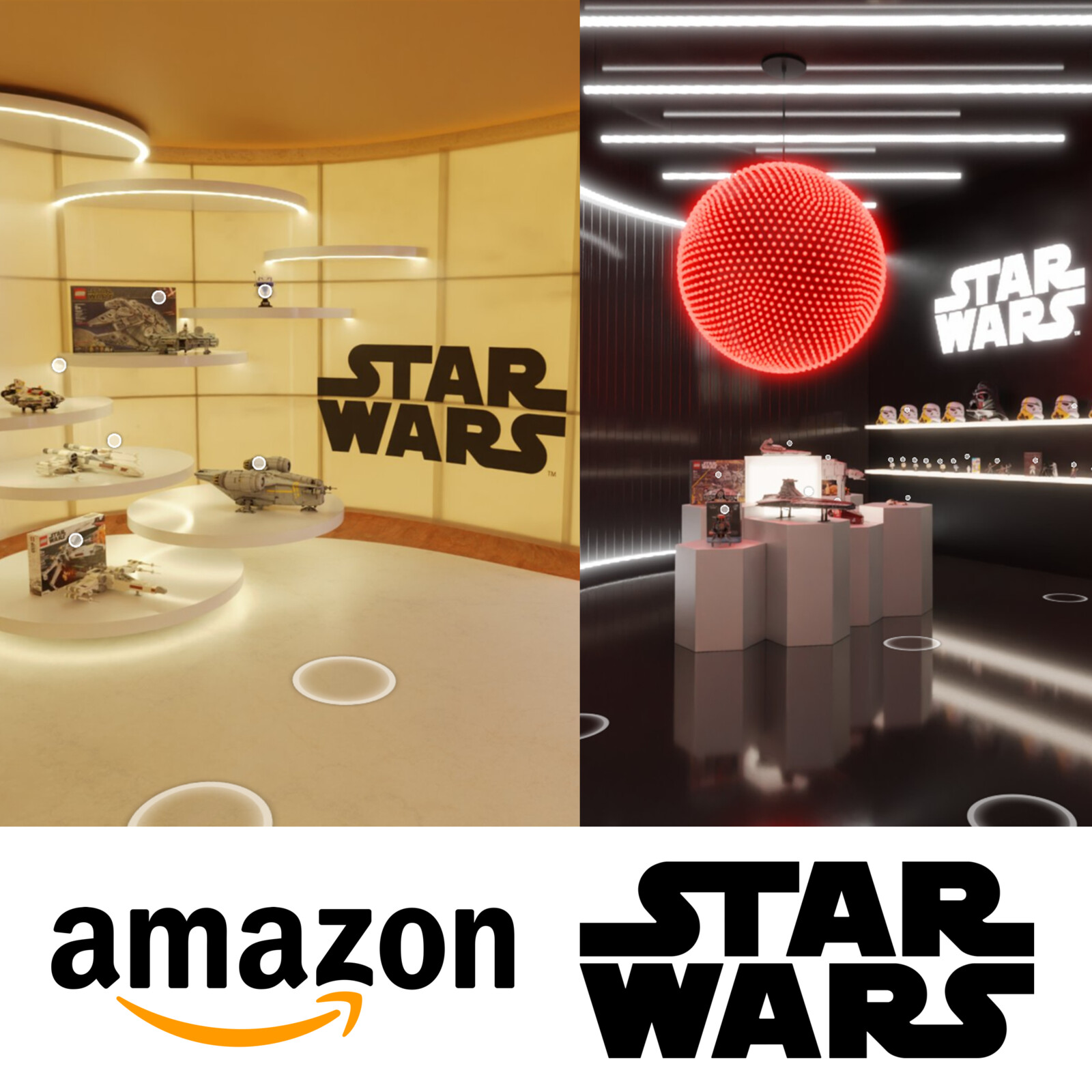 Star Wars Virtual Shopping Experience