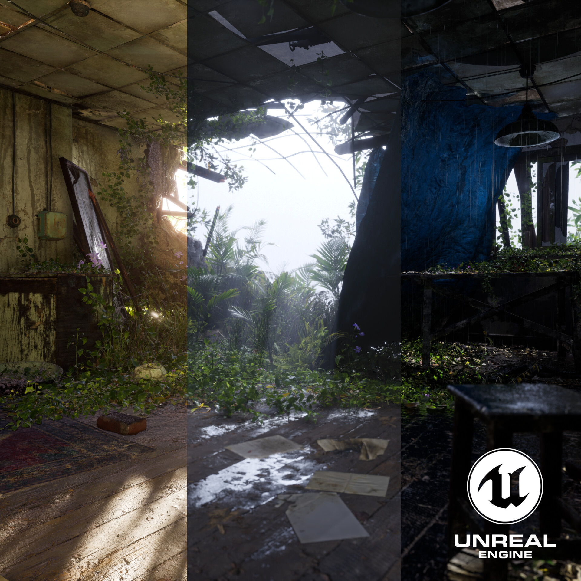 ArtStation - Abandoned Apartment | Relighting | Unreal Engine 5