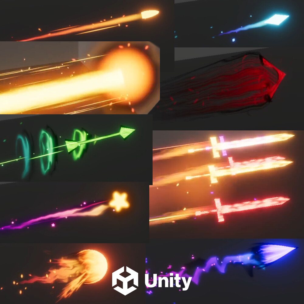 ArtStation - Projectile Effects