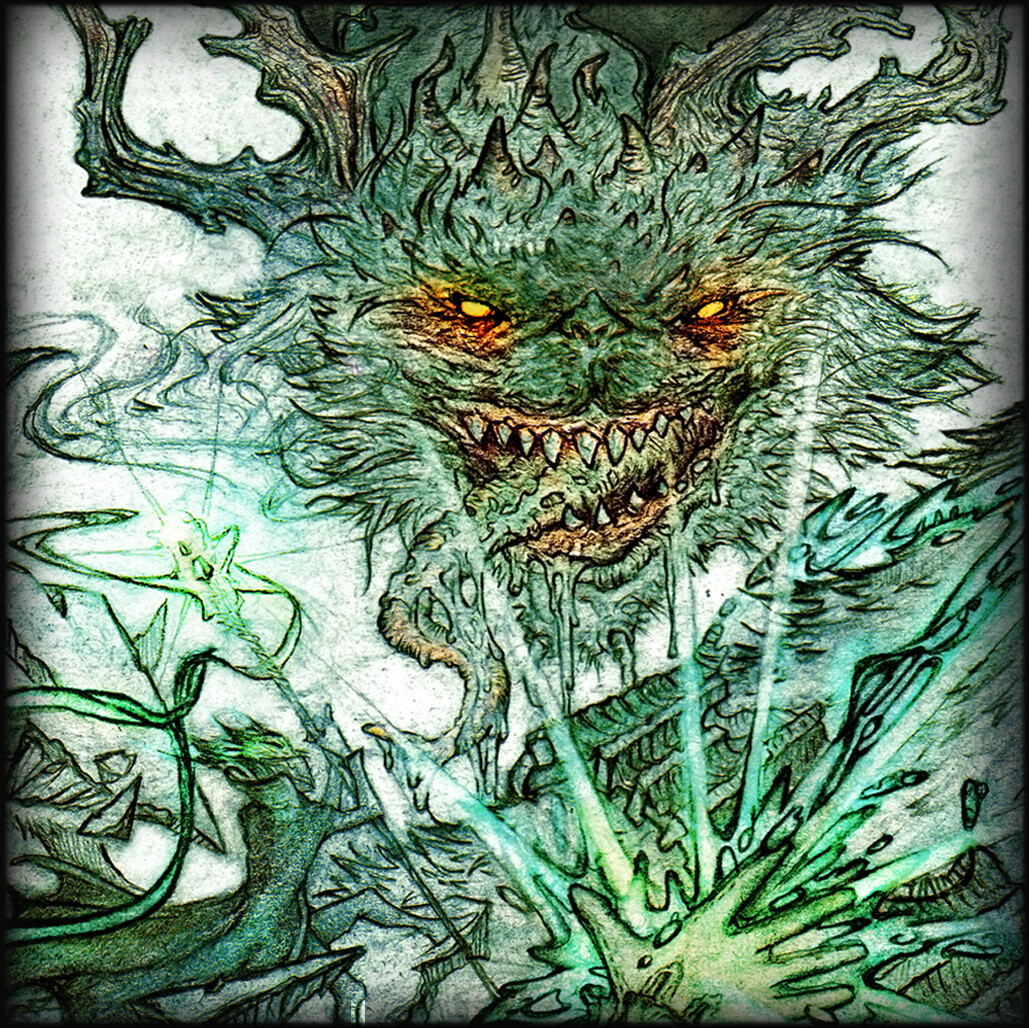 Artstation yharg the devourer dragon of starfalls deep