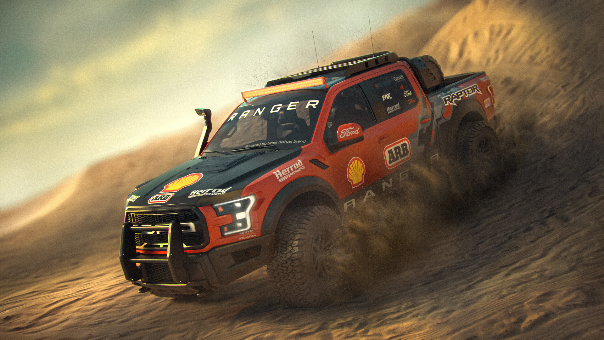 ArtStation - Ford Raptor F150