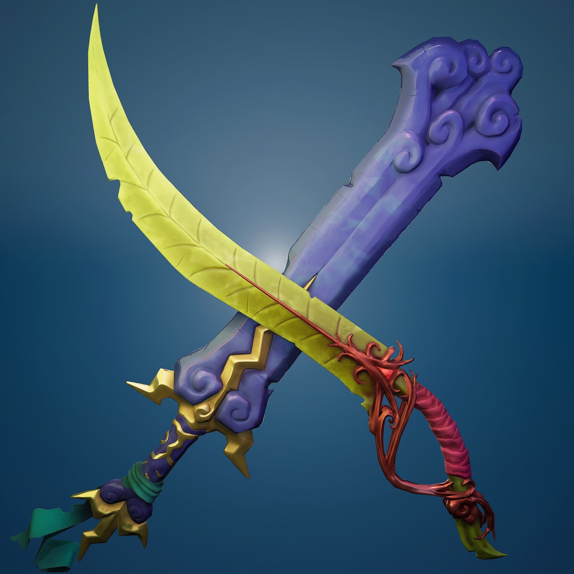 ArtStation - Fantasy Sword Study