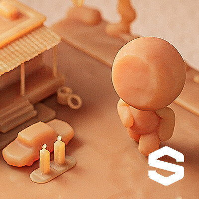 Substance 3D - Motion Design - Mat Clay
