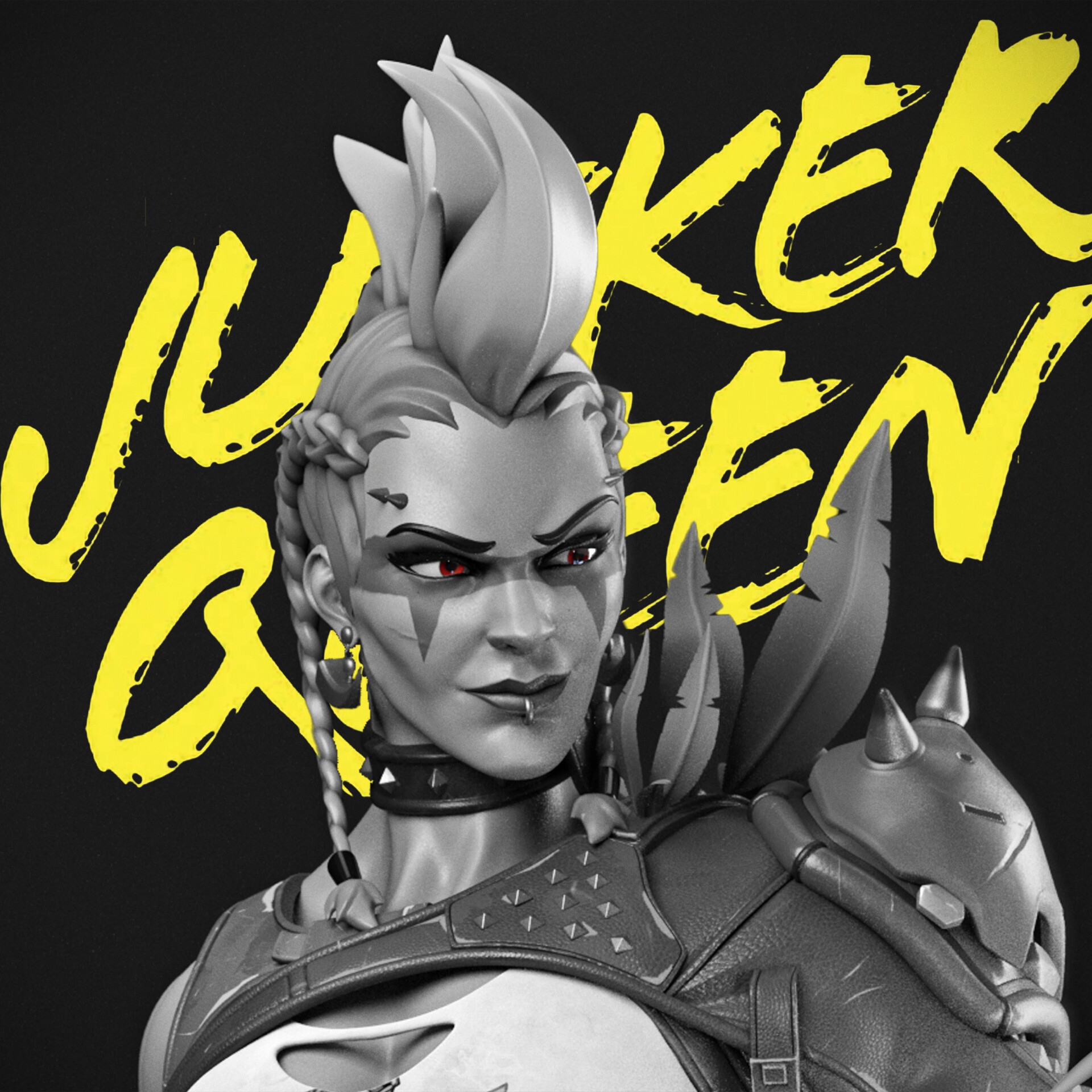 ArtStation - Junker Queen - Overwatch