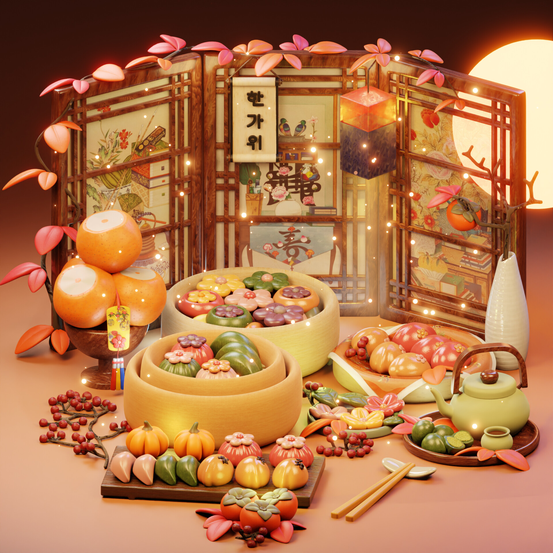 Artstation Chuseok 추석