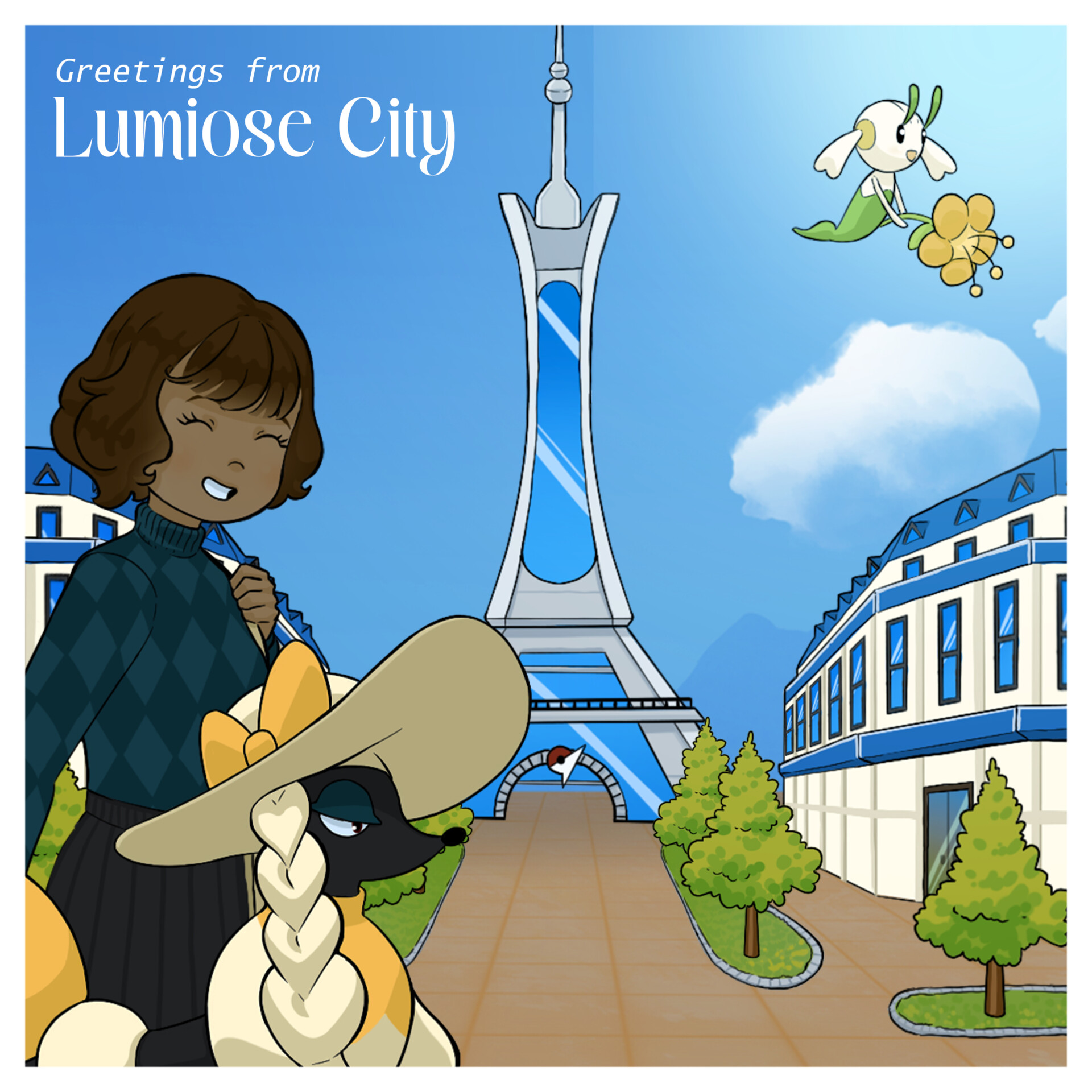 ArtStation Lumiose City Fananimation