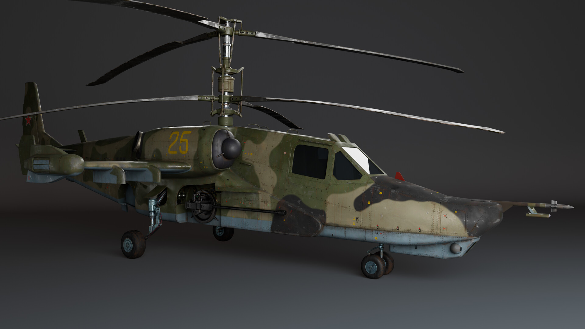 ArtStation - Kamov Ka-50