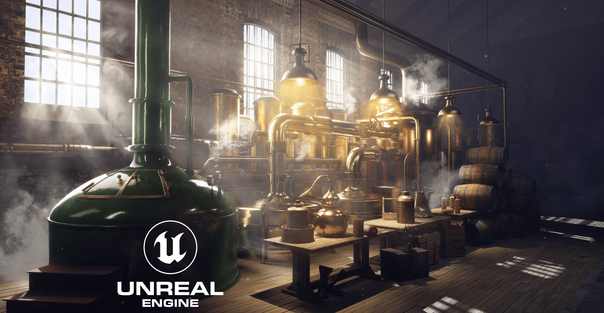 ArtStation - Location “Brewery” for Carlsberg commercial video