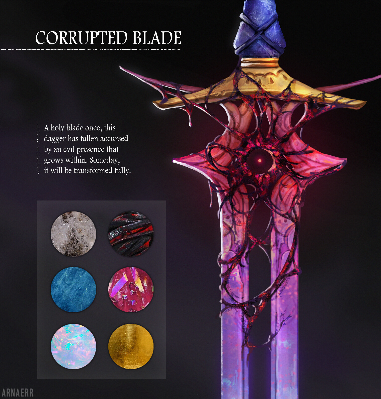 ArtStation - Corrupted Blade