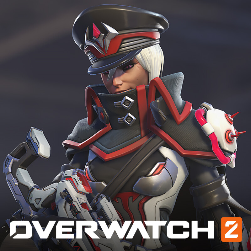 ArtStation - OVERWATCH 2 - Ana 'Arch-Commandant Amari' Character Skin