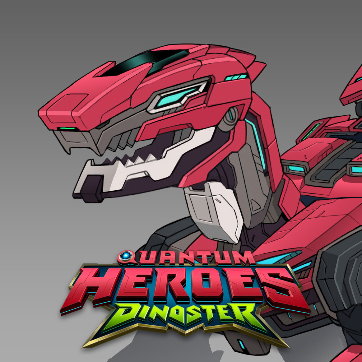 ArtStation - Quantum Heroes Dinoster - Raptor-Bot