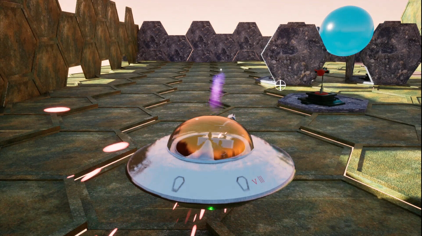 Saucer Game Play