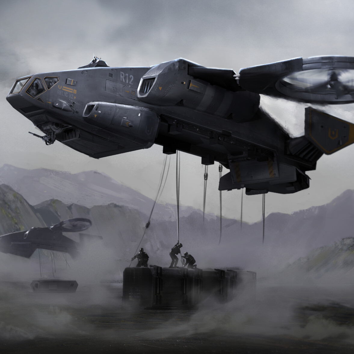 Artstation - Relic • Heavy Freighter